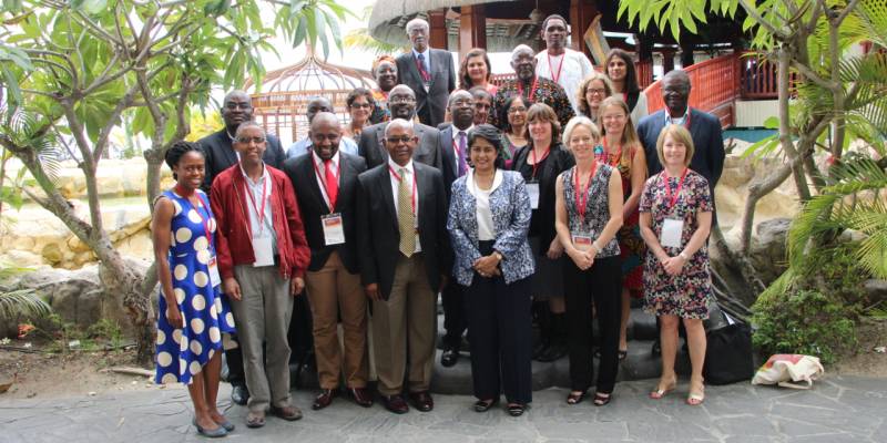  African scientists and collaborators gathered in Pointe aux Piments in Mauritius for the 9th Human Health and Heredity in Africa (H3Africa) Consortium Meeting