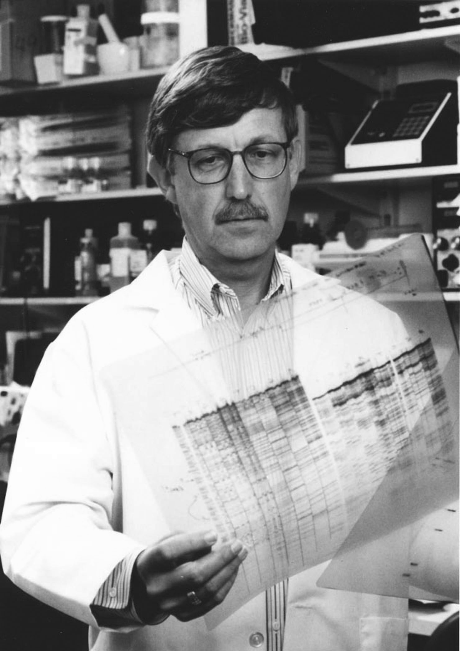 Francis Collins with gel