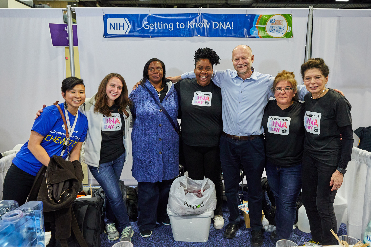 NHGRI Volunteers at the USA Science and Engineering Festival