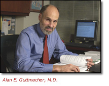 Click to view a high-resolution image of Dr. Alan Guttmacher