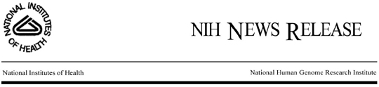 NIH Newsrelease Banner