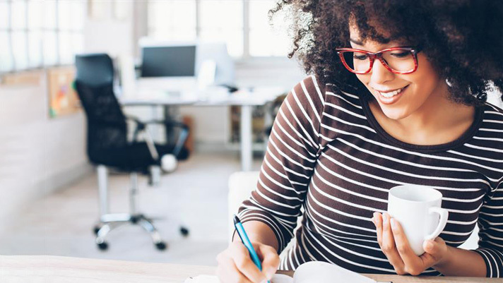 Women writing 