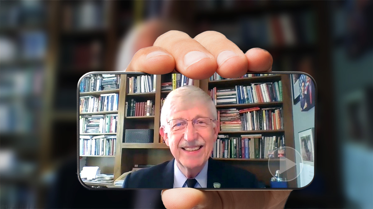 Francis Collins' Selfie