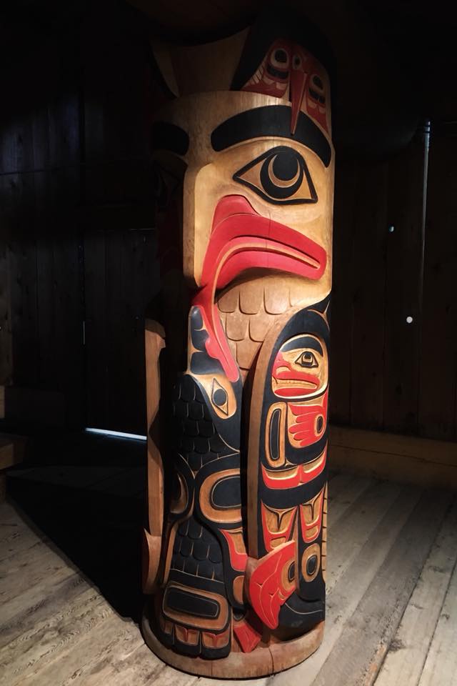 Haida House Post