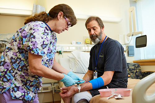 Proteus syndrome patient Jerry Devries