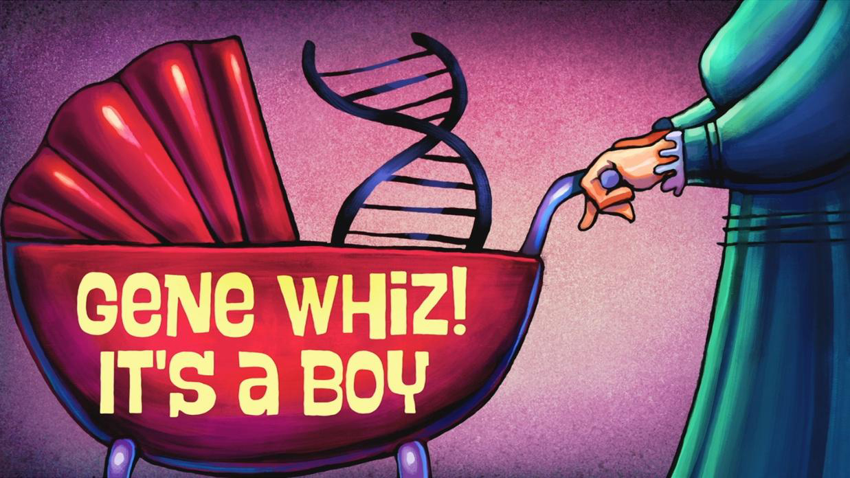 Gene Whiz! It's a Boy