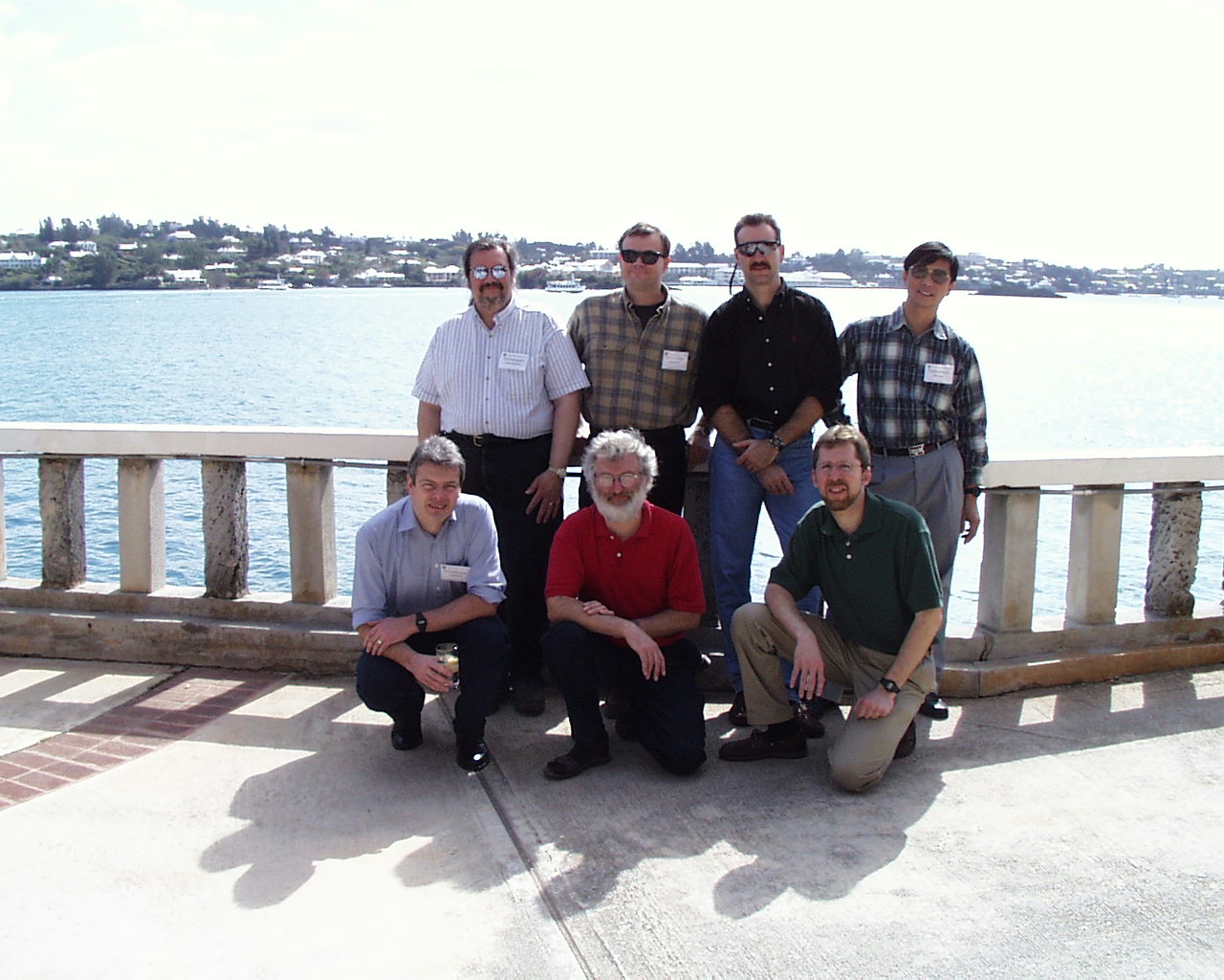 Attendees of "Bermuda Principles" meeting