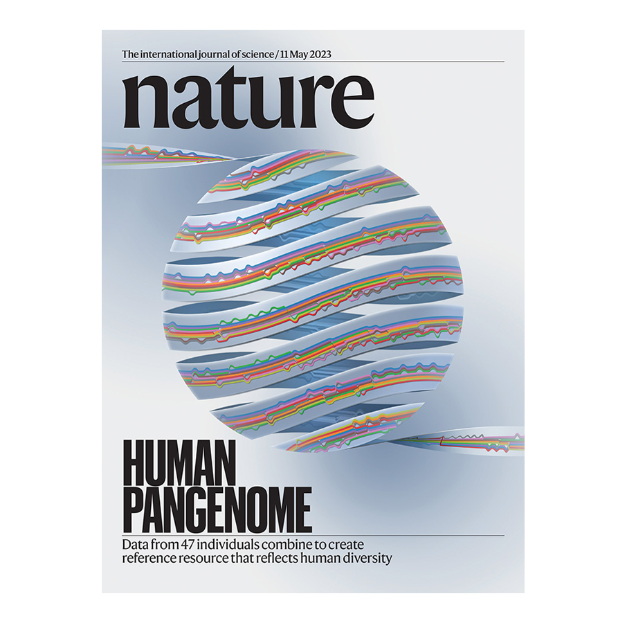Nature Human Pangenome Cover