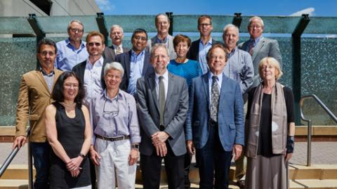 Council group members posing for photo